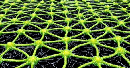 Abstract Neural Network Structure.