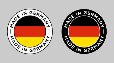 Vector Made in Germany Badge Labels