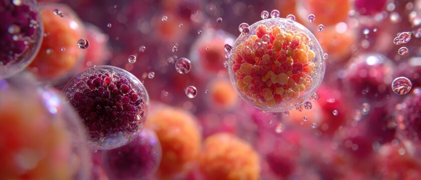 Metallic silver nanoparticles in blood vessel targeting damaged cells for nanomedicine background biomedical science concept

