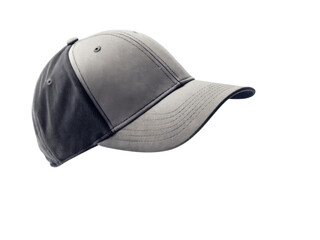 Baseball cap grey sport hat casual accessory headwear adjustable cap unisex style simple design mesh back panel fashion outdoor clothing