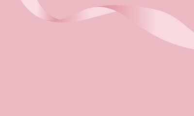 pink background with pink ribbon