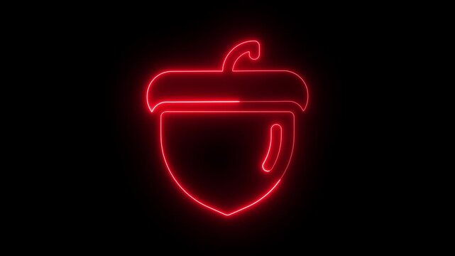 Glowing neon peanuts butter icon isolated on black background. icon, glowing, icon, glass, symbol, alcohol, 