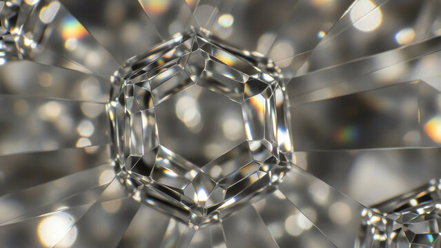 Crystal Facets Centerpiece