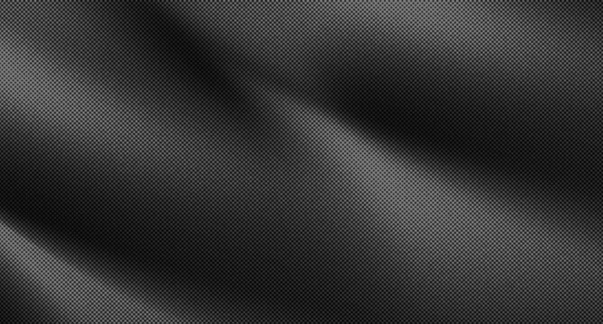 monochrome black metallic and dark gray abstract background with a very masculine, futuristic, and sleek feel, with a tightly packed and precise dotted texture (grid or mesh pattern).