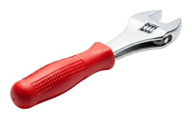 Obraz premium Wrench tool action workshop product isolated on transparent background