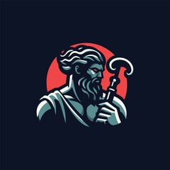 Hades God of the Underworld Logo