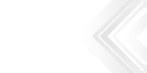 Abstract white and grey triangle overlay texture background. Modern elegant white gray banner background with creative design and shiny lines.Light gray triangle abstract subtle vector background..	