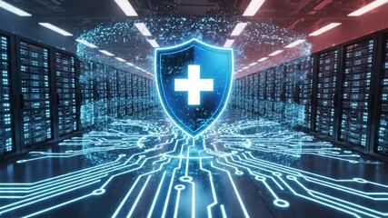 Digital data security with health shield in modern server infrastructure - Powered by Adobe