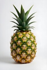 Fototapeta premium pineapple isolated on a pure white background 