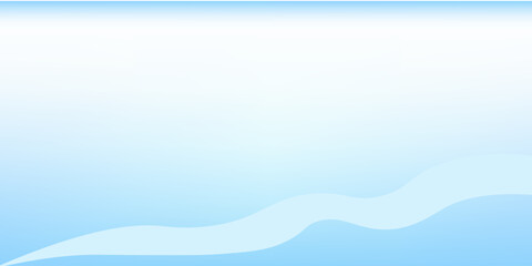 Abstract white wavy glowing lines on a blue background. Futuristic digital high-technology pattern modern