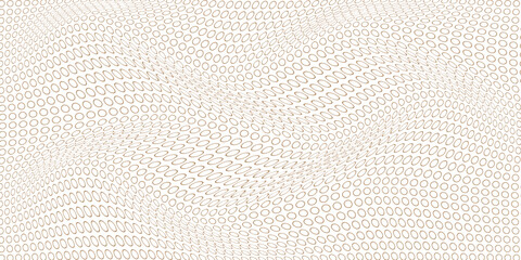 simple brown outline dot wave pattern for banner poster background.