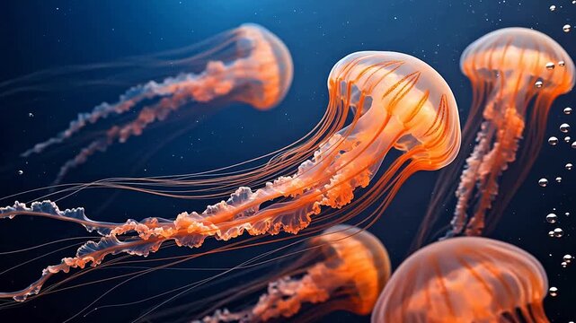 MysteriousandSereneJellyfishDriftingintheDeepSea