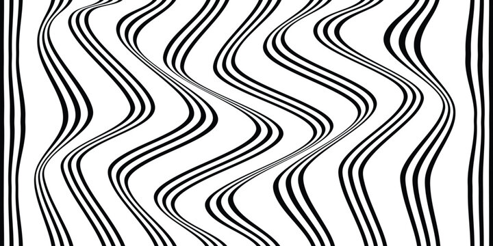 simple vertical three line wave pattern for banner poster background.