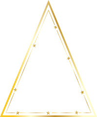 Golden Triangle With star