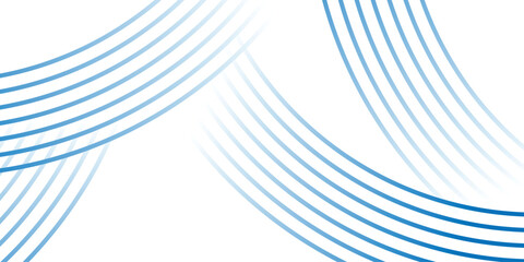abstract creative blue overlapping gradient lines background vector illustration.
