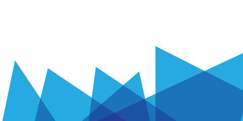 abstract creative blue triangle shape design for banner, poster, background.