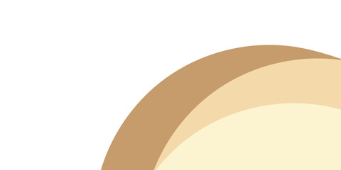 abstract creative brown circle background design.