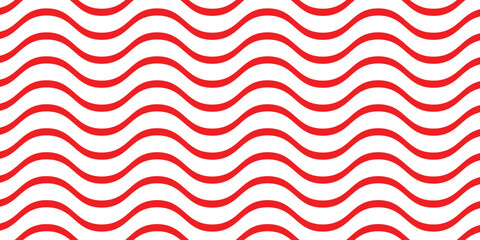 abstract creative red wave line design.
