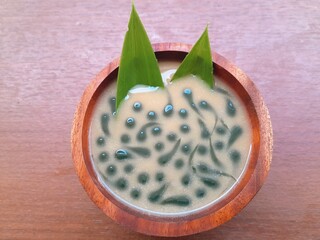 cendol drink, a traditional drink from Indonesia