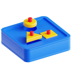 Puzzle 3D Illustration