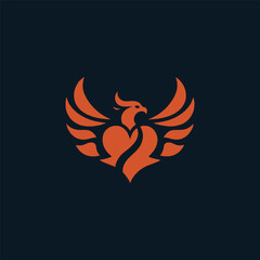Phoenix Heart Logo