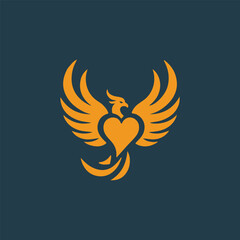 Phoenix Heart Logo