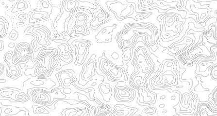 Topographic contour lines. Seamless pattern with lines Topographic map. Geographic mountain relief diagram line wave carve pattern. 
