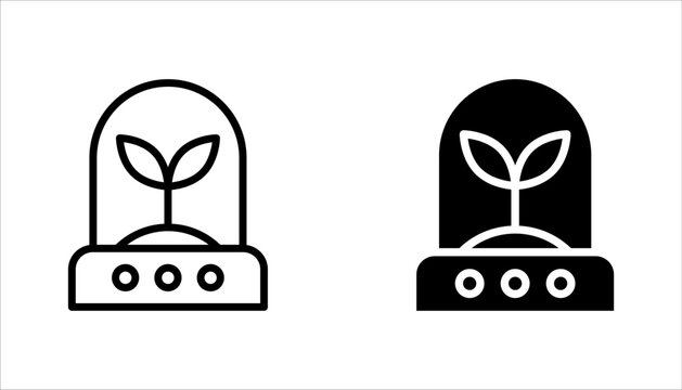incubator icon set. simple element illustration from future technology concept. vector illustration on white background