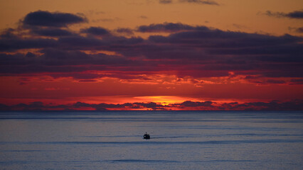 Sunset at Cape Dyrh&oacute;laey