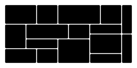 Modern bento grid layout design optimized for websites and applications featuring modular panels structured composition and clean digital interface systems