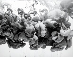 Abstract ink splash background