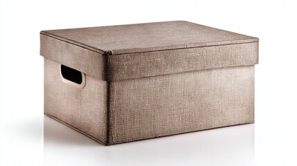 Foldable storage box isolated on white background