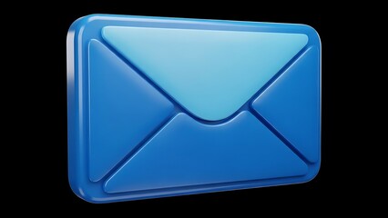 Blue envelope icon
