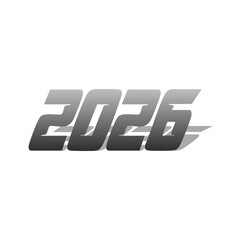 NEW YEAR 2026 LOGO VECTOR