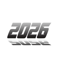 NEW YEAR 2026 LOGO VECTOR