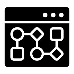 hierarchy icon for illustration