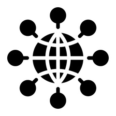 global icon for illustration