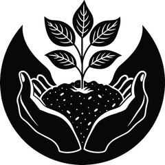 hand holding a green apple