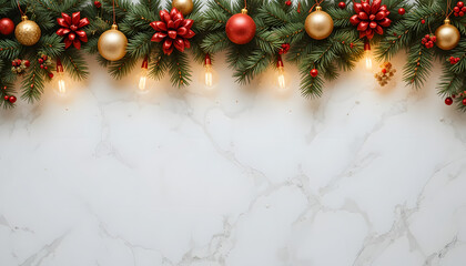 christmas tree and decorations