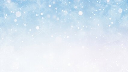 Obraz premium Ethereal frosted texture with delicate light blue hues and diffused bokeh elements creating a