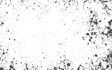 Black grainy texture isolated on white background. Distress overlay textured. Grunge design elements.Abstract illustration texture of cracks, chips, dot isolated on transparent background PNG file.