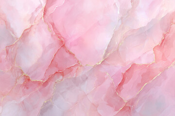 Fototapeta premium Light Pink Rose Quartz Marble Texture Background