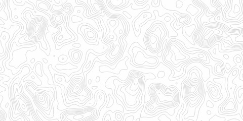 Minimal spiral wire frame topology contour map relief grid map. vector white topography map area landscape discovery texture design. © Murshid123
