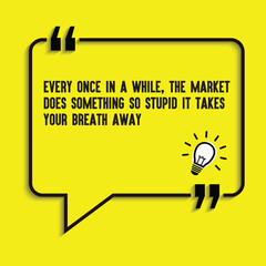 Stock and Crypto Investing Motivational Quote Sketch for Financial Freedom