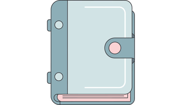 Minimalist Digital Sketch of a Personal Organizer with Abstract Elements for Organized Lifestyle - Powered by Adobe