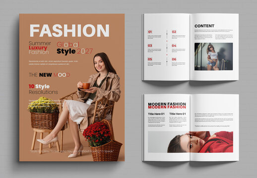 Fashion Magazine Design