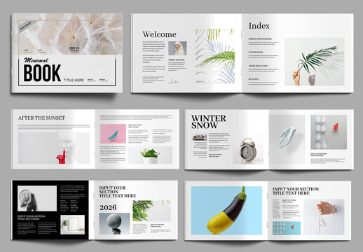 Book Title Name Here Layout
