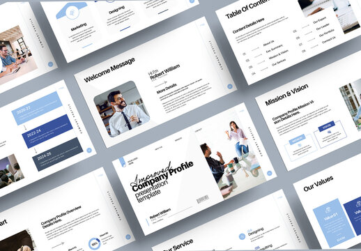 Company Profile Presentation Template