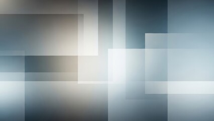 Abstract Geometric Composition: An artistic display of overlapping transparent geometric shapes, subtly layered with gradients, creating a captivating visual effect.