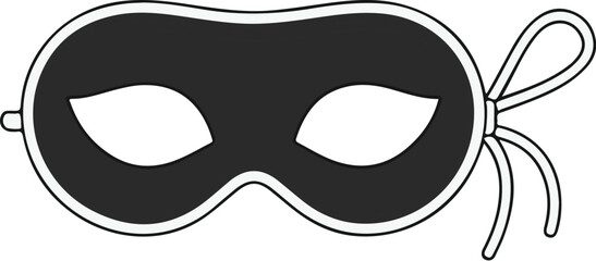 New Year's Eve Masquerade Party Mask - A Symbol of Mystery and Celebration